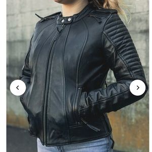 Leather jacket